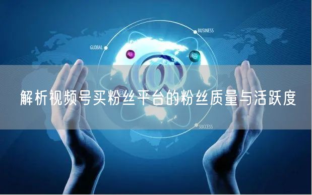 解析视频号买粉丝平台的粉丝质量与活跃度